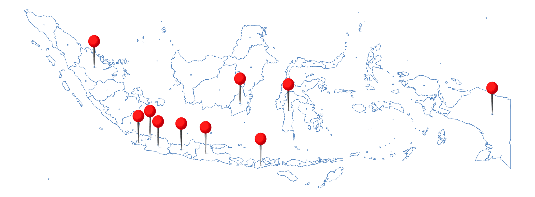 Peta Coverage Area PT Lapan Alpha Kirana